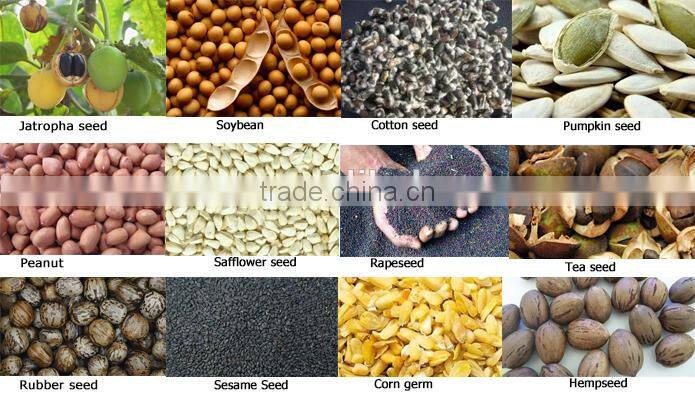 Single screw Oil presser Sunflower, soyabean, canola oil extraction machine