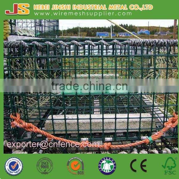 Cheap Green Coated Net Trap for Crabs, Crab Pots