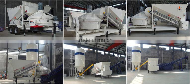 MB1200 Siemens control system high-end concrete mixng plant