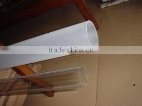 large diameter clear PMMA tube acrylic tube PC tube PETG tube PVC pipe PETG tube pvc tube