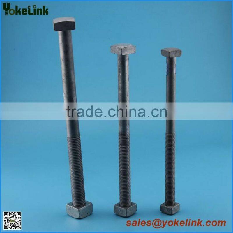 5/8'' Square head bolts ANSI C135.1