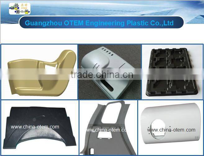 Vacuum forming high strength shallow