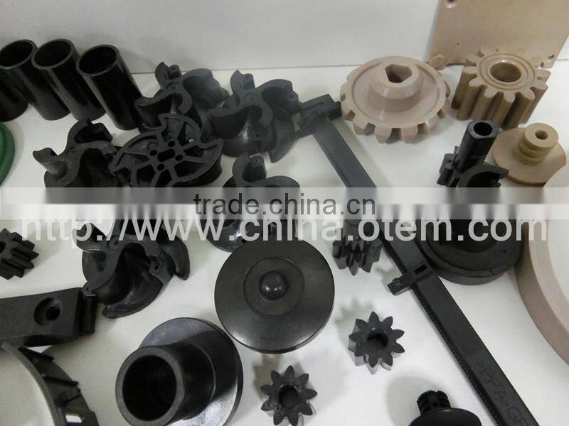 custom-made wear high temperature transportation equipment plastic parts of material PPS/PEEK/PE-UHMW/POM etc