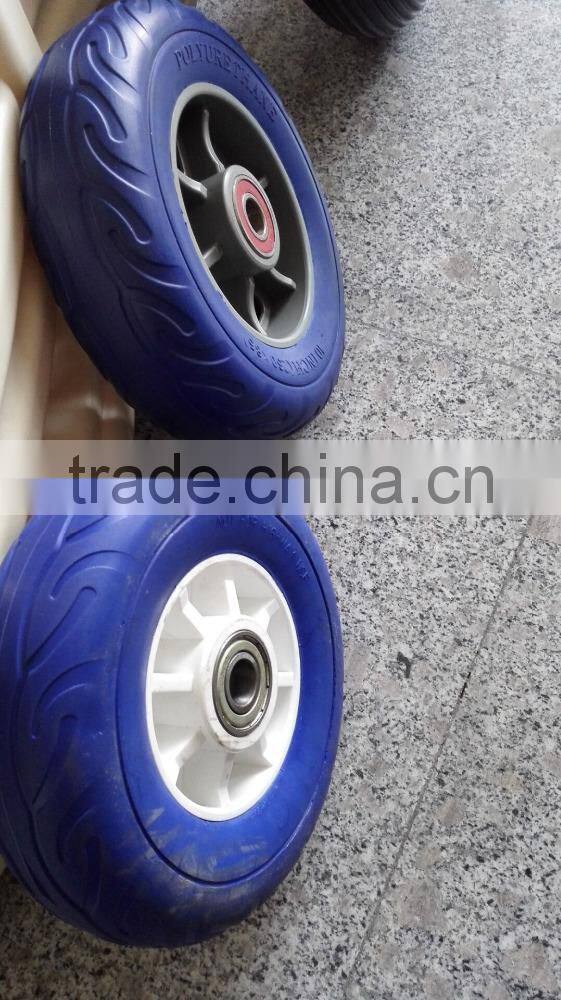 260X85 polyurethane coated wheel