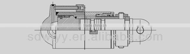 Coal mine single hydraulic prop
