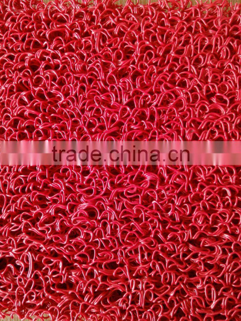 2015 HOT product PVC coil mat /PVC Vinyl coil mat /foam backed carpet