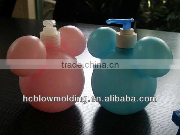 plastic shampoo bottle packaging