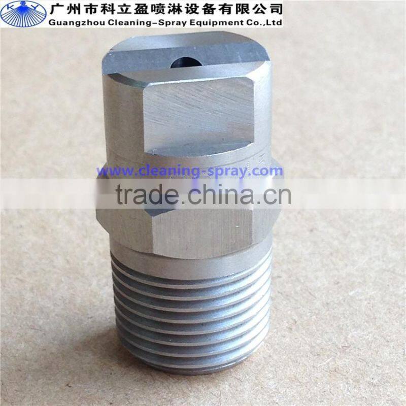 Stainless steel veejet water nozzle