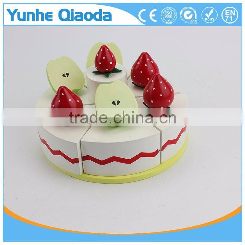 birthday cake set - Wooden Play Food birthday cake