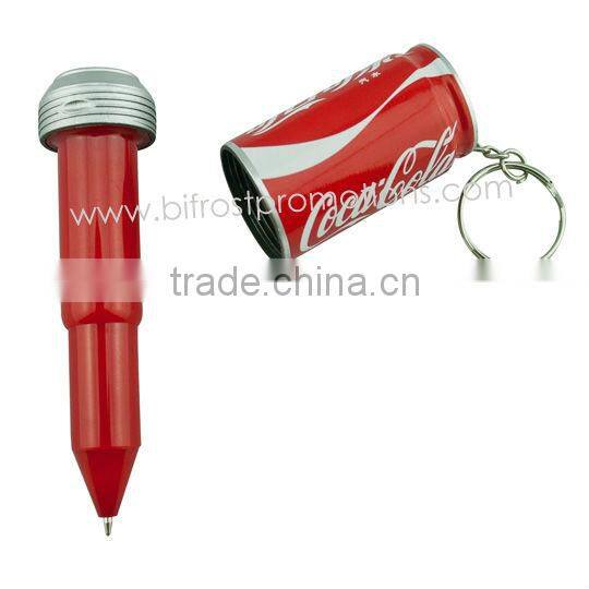 Ring-pull Can Shape Retractable Ball Pen