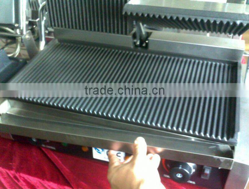 Electric contact grill / panini grill with CE certificate