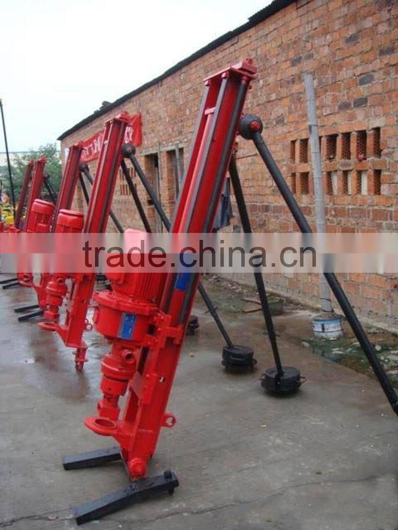 GD90 for drill hard rocks small portable borehole hydraulic drilling machine