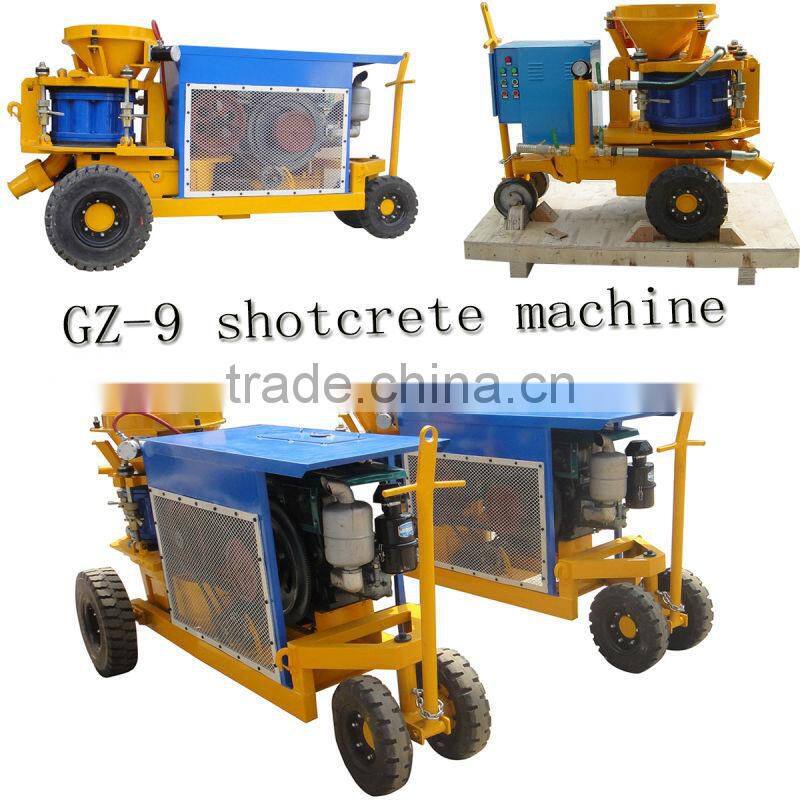 GZ3 durable spare parts swimming pool used small shotcrete machine