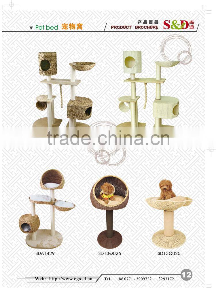 S&D China manufacturer wholesale warm heated pet bed/pet house