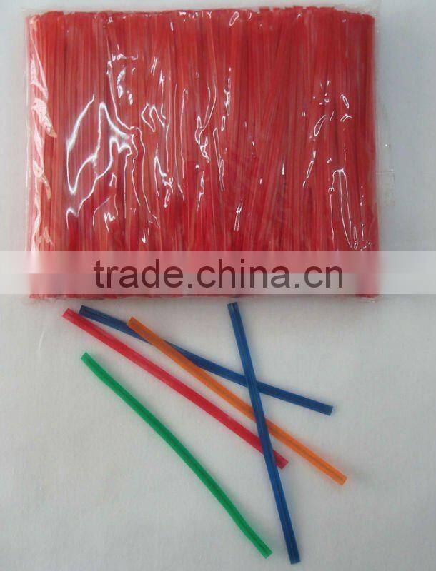 single plastic twist ties