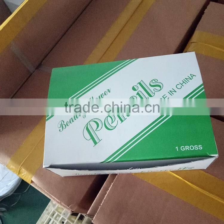 standard HB black lead pencil direct factory with low price