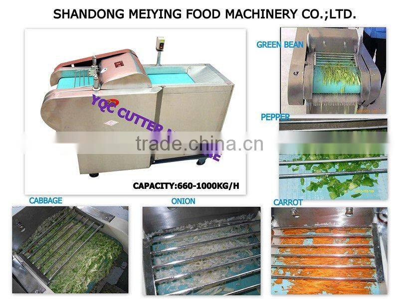 130-660kg/h Stainless Steel YQC multifunctional vegetable cutter