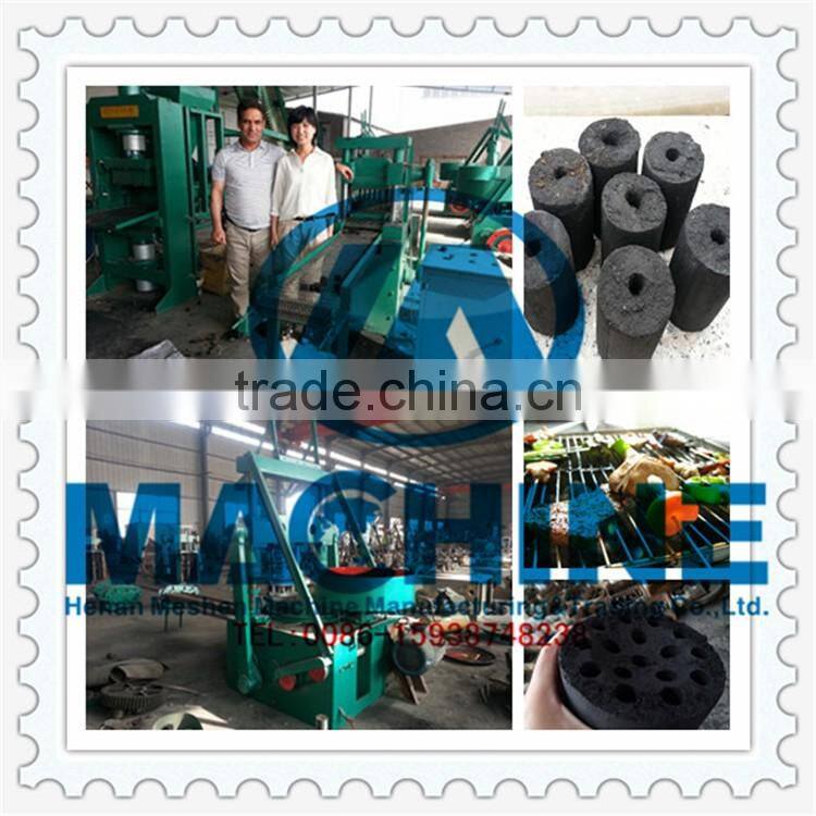 2015 High efficient and low consumption Coconut shell charcoal making machine production line