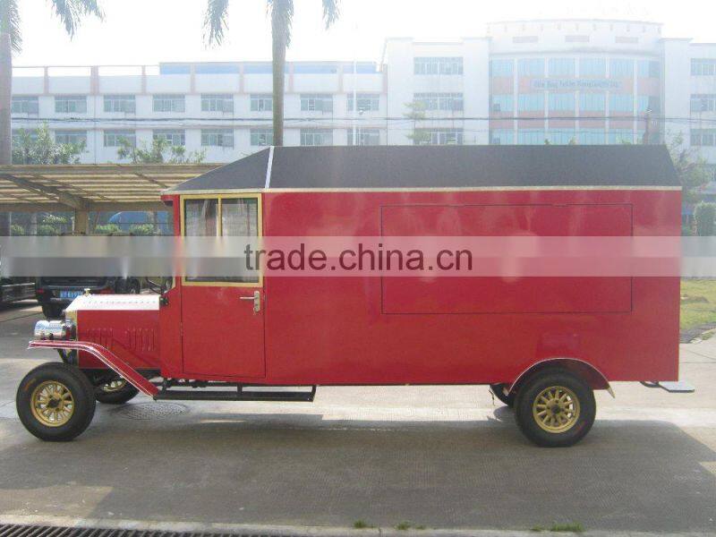 Special design 4 wheel electric food delivery vehicle new model T ice cream car