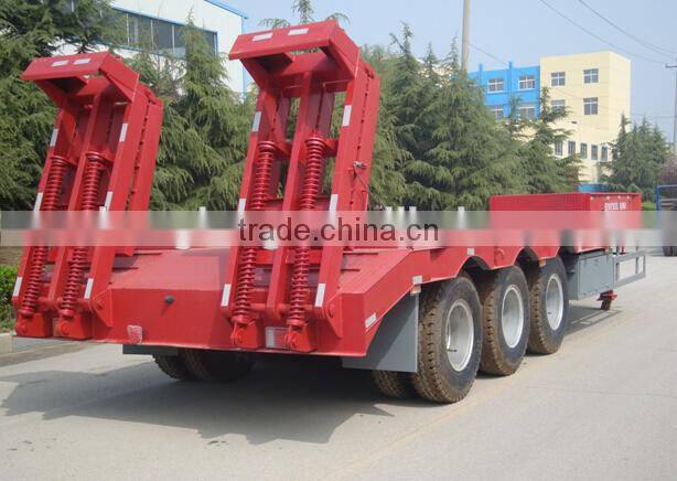 60T Three Axle Low-plate Semi-trailer For Sale