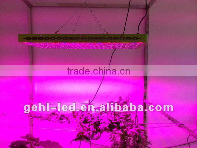 240*3w 480w Hot Sale reflector design 2 switchers led grow light