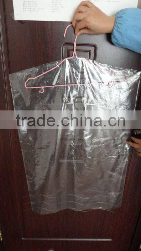 Clear Plastic Suit Garment Bag/Plastic Packing Bags for Clothes