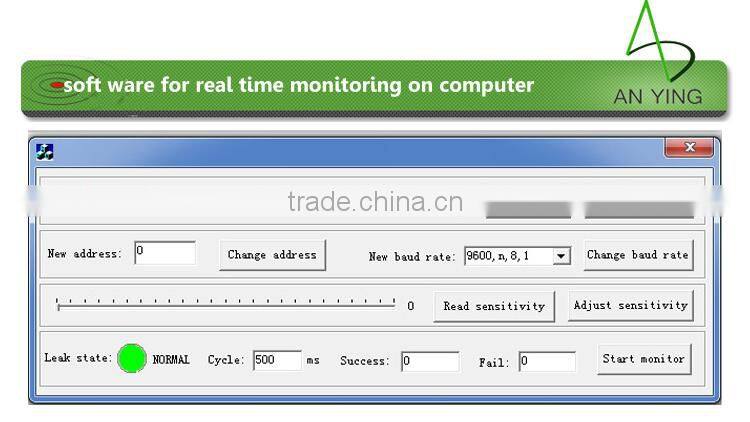 An Ying high precision water leak detection, water leak detector with RS485 & relay output, leakage alarm sensor