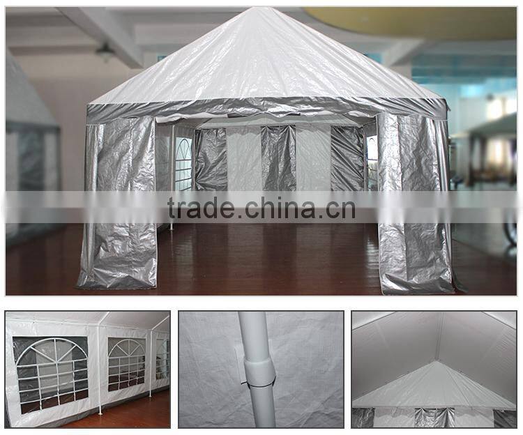 Custom logo steel carport with arched roof manufactured in China