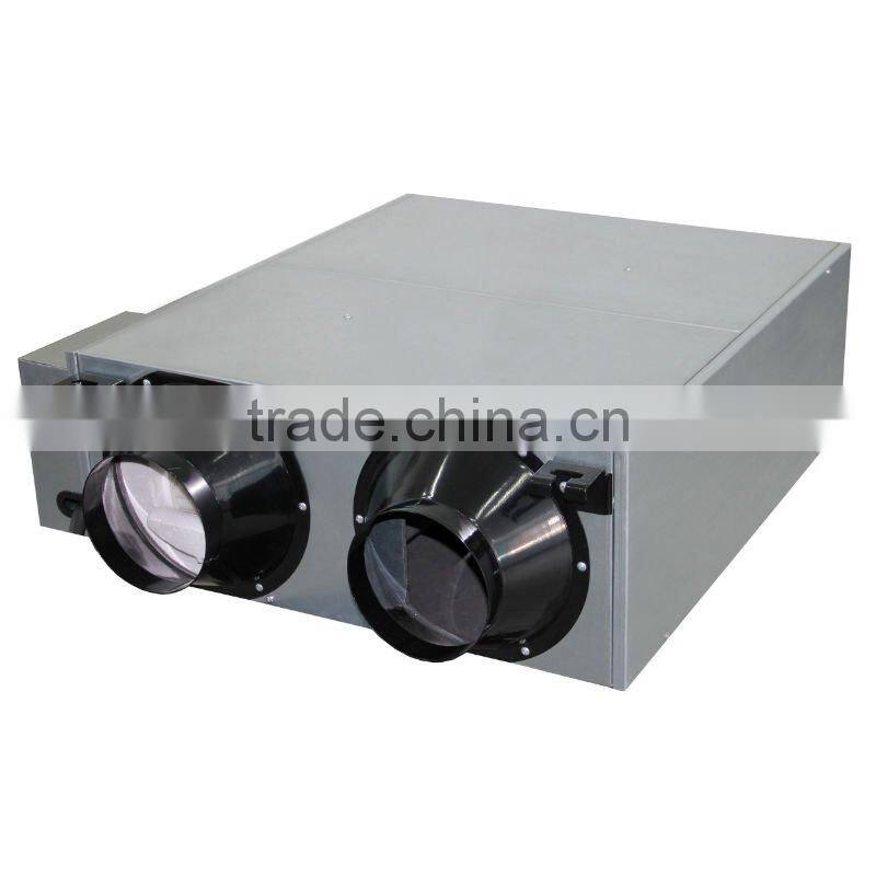 air exchanger with air to air conditioning hotel ventilation system