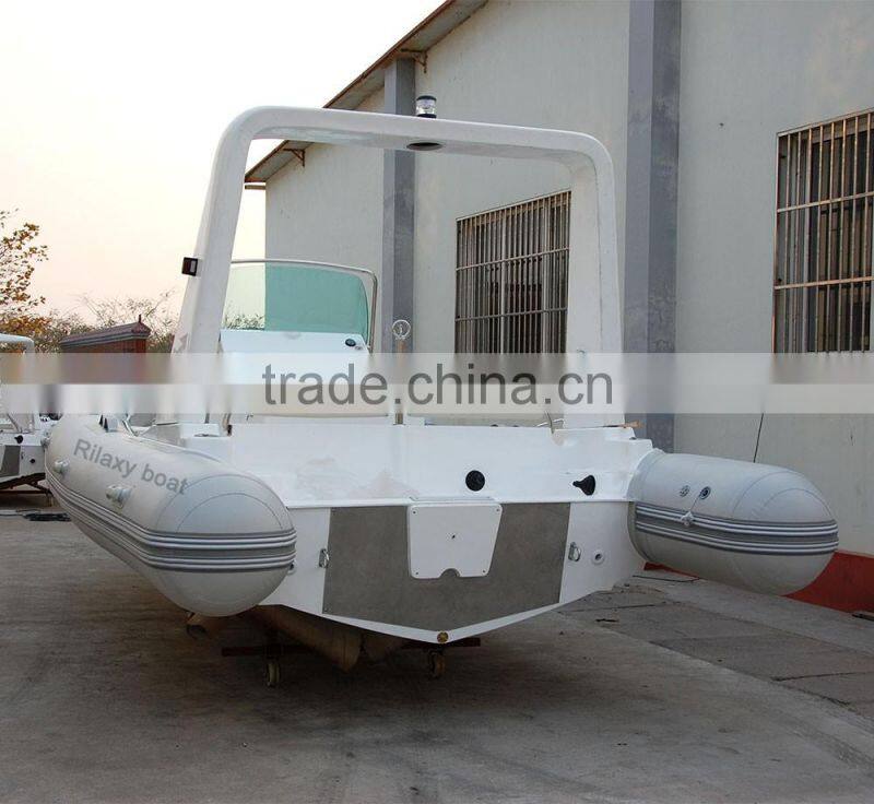 New style cheap RIB680 hypalon inflatable boat