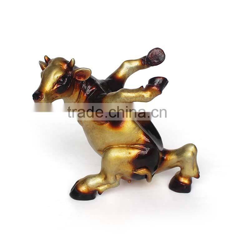 2015 Cow Shape Design resin Animal Wine Bottle Holders
