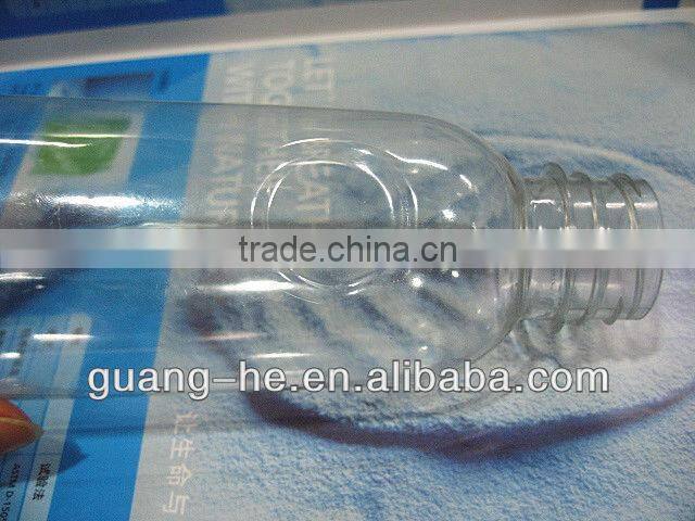 350ml biodegradable clearly pla liquor bottle/polylactide plastic mineral pla water bottle