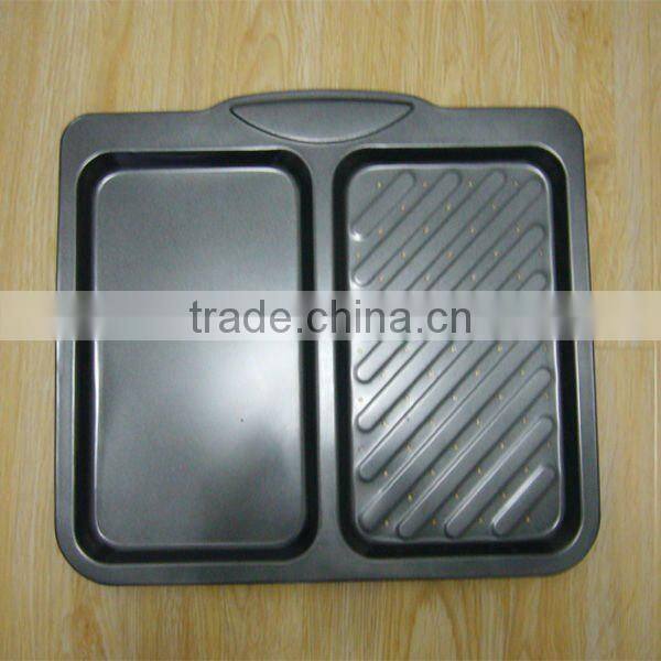 Non stick BBQ grill pan,BBQ grill pan