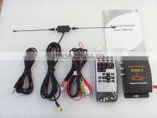 100% quality car isdb-t set top box for Brazil,Peru,Chile,Argentina