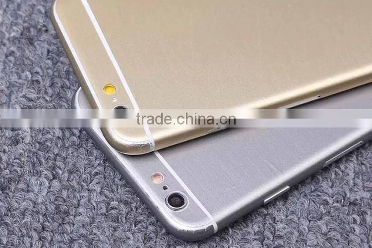 Metal color full body phone sticker screen protective film for iphone 6/plus