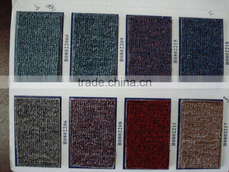 Chinese nonwoven needle felt exhibition carpet