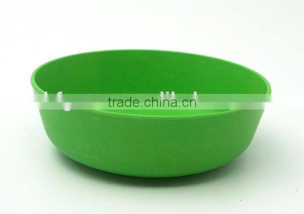 factory sell biodegradable bamboofibre dish