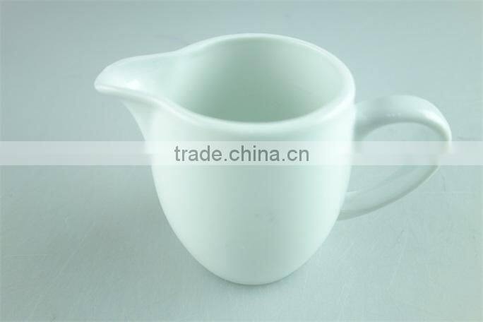 White ceramic milk jug / sugar jug 250 ML