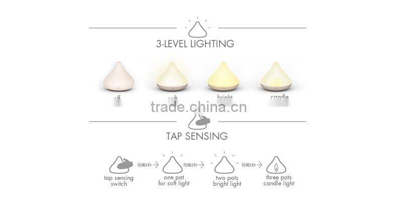 Waterproof Wireless Charge Touch Control LED Table Lamp Chocolate Light