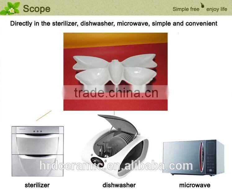 Fashionable New Style ceramic decoration butter dish