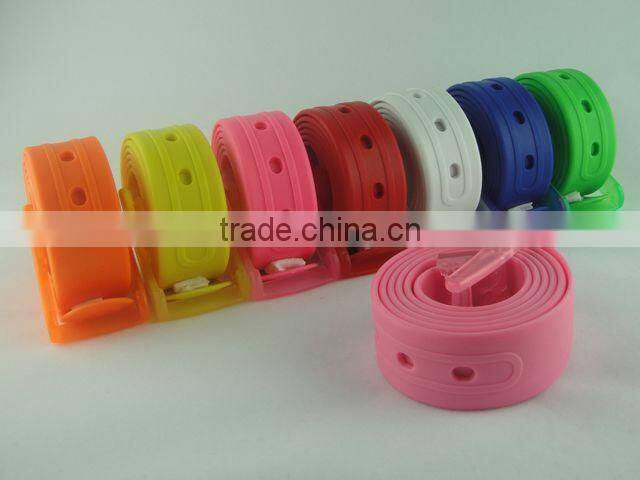 Colourful silicon belts
