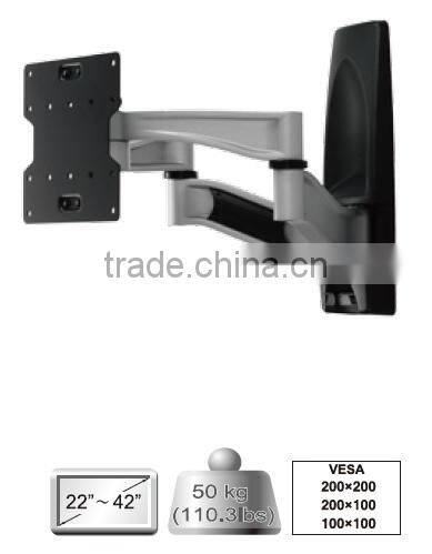 22 TO 42 INCH Swivel 60 degree Articulating Wall Mount
