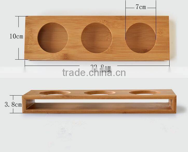 Disposable idea wooden cup holder