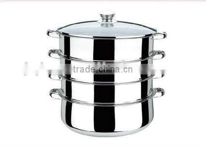 5 layer stainless steel steamer pot