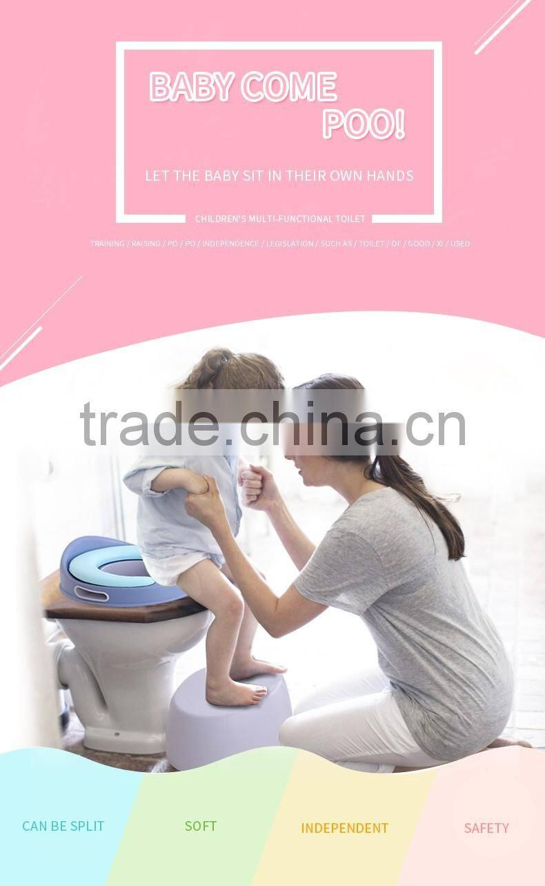 Plastic potty children urinal, PP children urinal, plastic baby sitting urinal