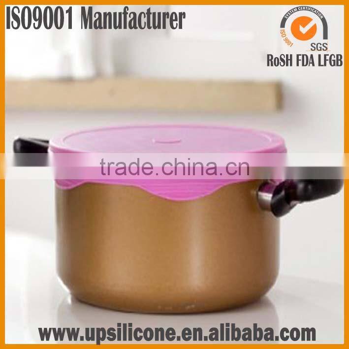 Silicone Suction Lid & Food Cover/silicone lid,silicone pan lid