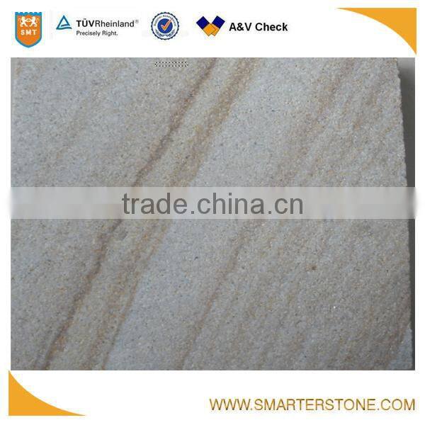 Cut to size mixed color sandstone thin sandstone shandong origin