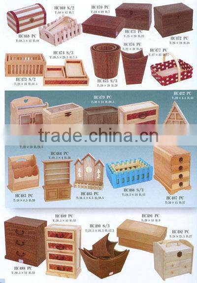 custom high quality hot sale wooden box for sundries