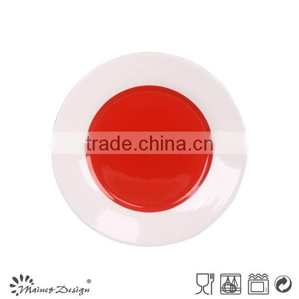 16pcs round shape new white porcelain dinner set