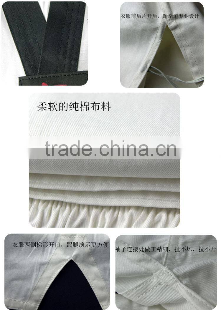 customized taekwondo clothes uniform all sizes OEM, kids taekwondo uniforms, taekwondo master uniform